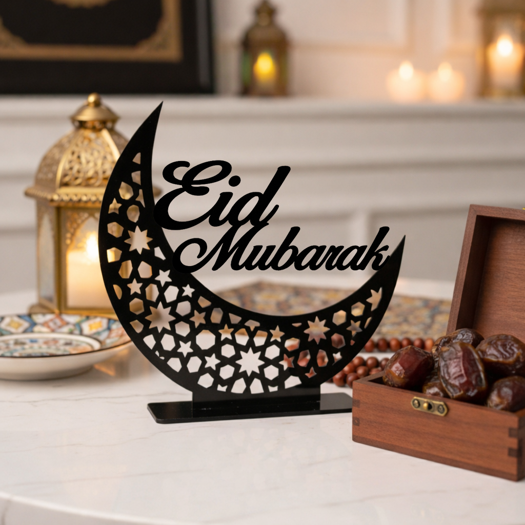 Eid Mubarak Stand - Premium Islamic Decor